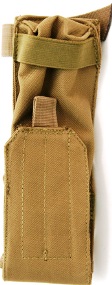 airsoft battery bag brown in color used to disguise airsoft battery in game play
