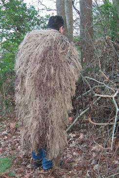 Camouflage Ghillie Suit - Hides Gun and Blends in Airsoft Player